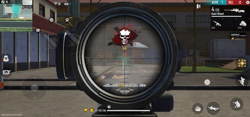 Players can hit the training grounds to get a better knowledge of sensitivity and controls (Image via Free Fire)