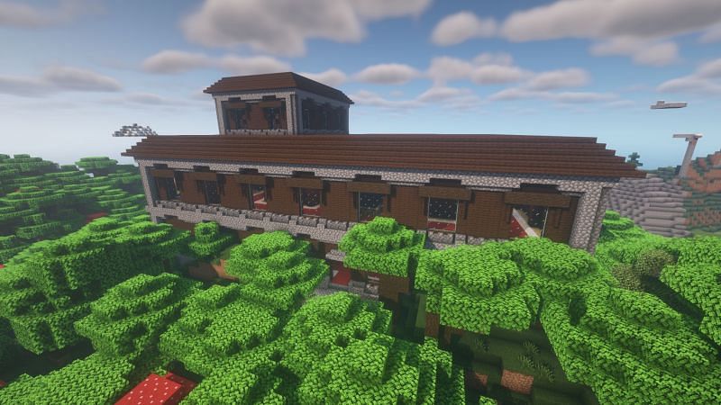 Woodland mansion (Image via Minecraft)