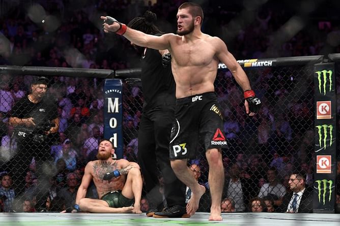 When Khabib Nurmagomedov revealed what he thought of Conor McGregor saying "it's only business" in their fight