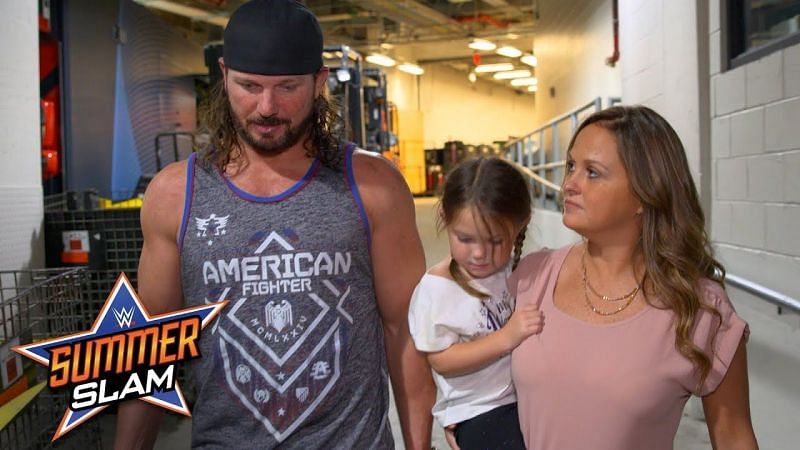 AJ Styles&#039; wife, Wendy, participated in the 2018 storyline with Samoa Joe