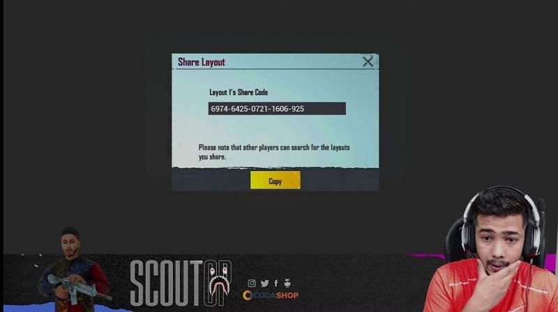 Scout&#039;s layout code