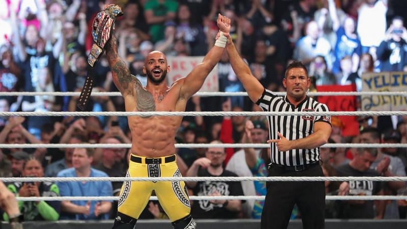Ricochet won his first title on the WWE main roster in his debut year