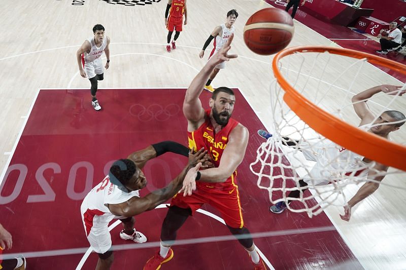 Japan vs Spain Men&#039;s Basketball - Olympics: Day 3