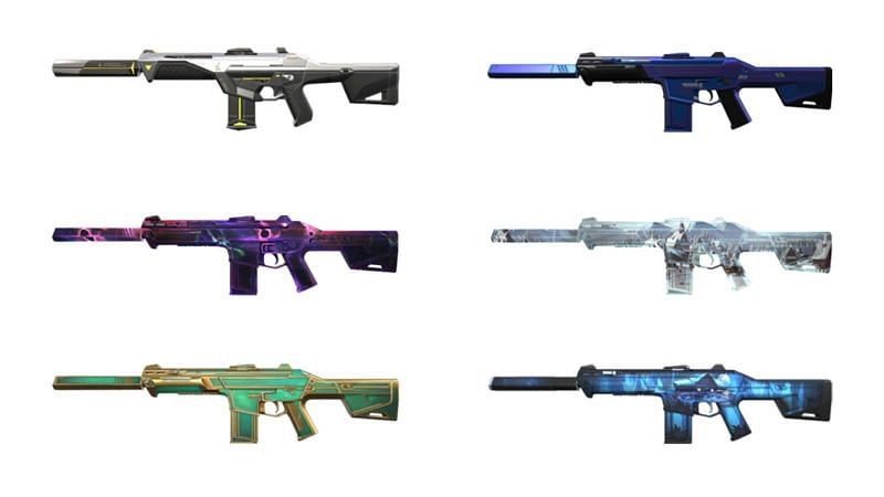 C Tier Phantom Skins (Image via Riot Games)