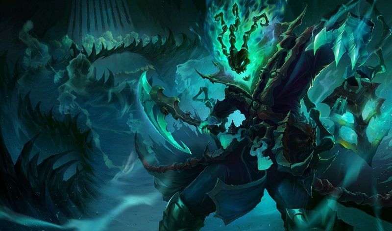 Thresh can isolate enemies and set up easy kills with his hook (Image via League of Legends)