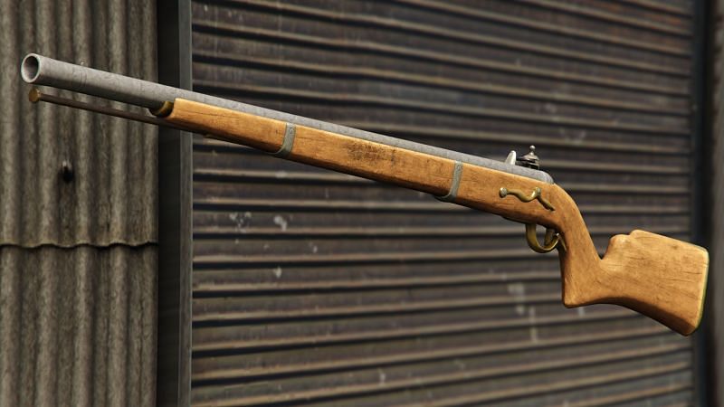 The musket is one of the rarest guns in GTA Online (Image via GTA Fandom Wiki)