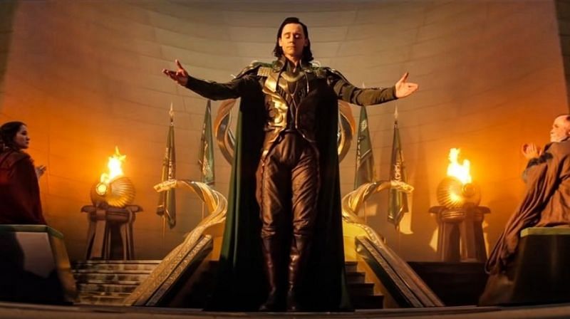 Loki as King from the Mid-season Loki trailer. (Image via; Disney+/Marvel)