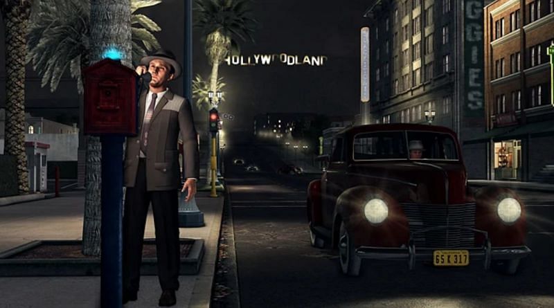 Several aspects of this image showcase how different 1947 is from the modern era (Image via L.A. Noire Wiki)