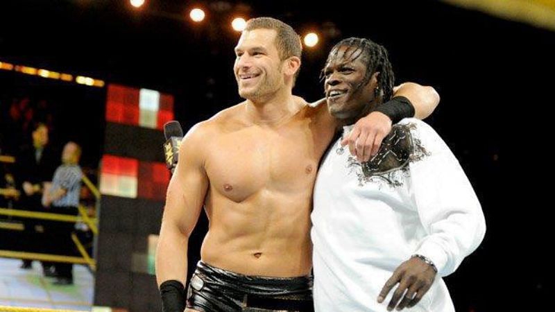 Fandango as Johnny Curtis (left); R-Truth (right)