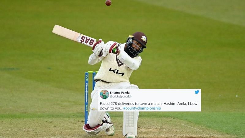 Twitterati hailed Hashim Amla for his masterclass