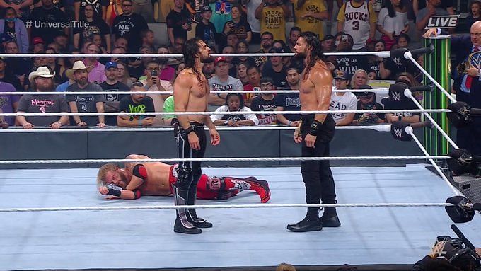 Seth Rollins and Roman Reigns met face to face again