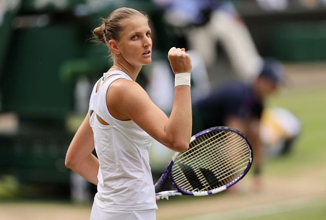 "I still can't believe it because coming in, the dream was to make the 2nd week" - Karolina Pliskova on reaching Wimbledon final