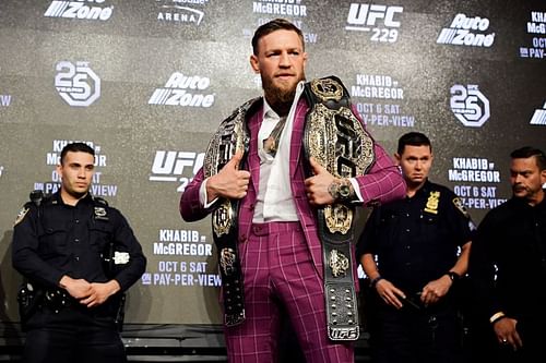 Former two-division champion 'The Notorious' Conor McGregor