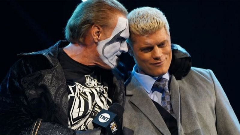 Cody Rhodes and Sting in AEW