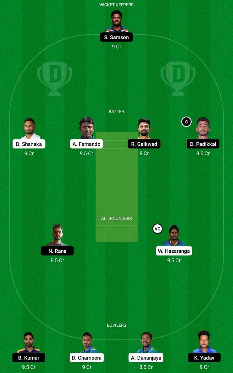 SL vs IND 3rd T20I Dream11 Fantasy Suggestion #1