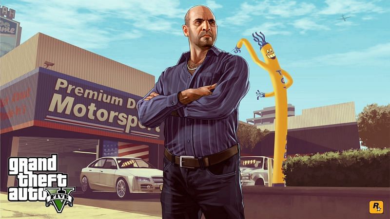 Official artwork for Simeon Yetarian (Image via Rockstar Games)