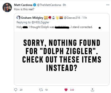 Matt Cardona's response