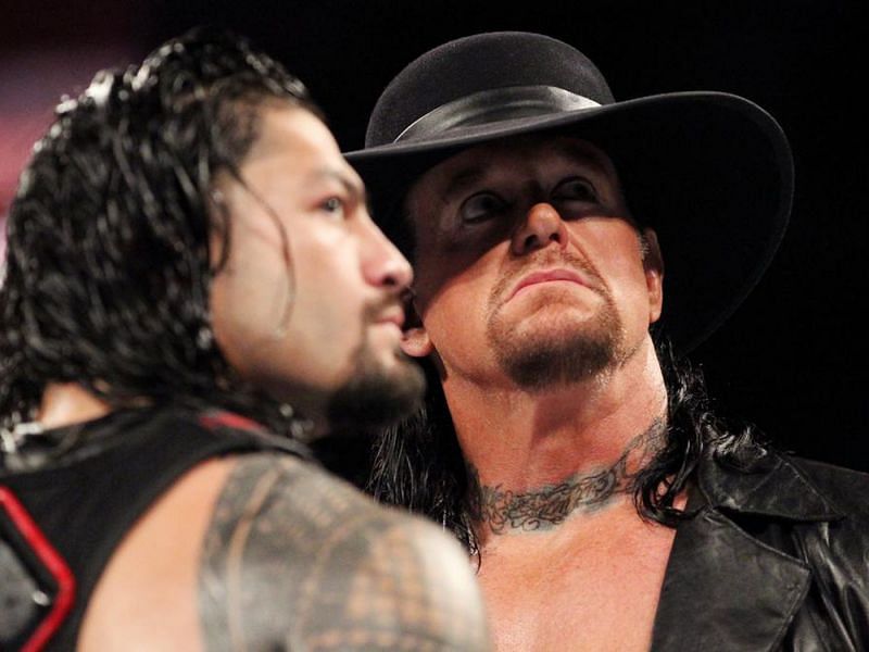 The Undertaker&#039;s cover-up tattoo seen