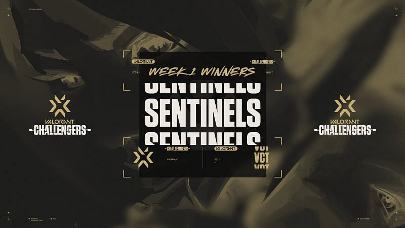 Sentinels are the champions of the Valorant Champions Tour North America Stage 3 Challengers 1 (Image via Valorant Champions Tour NA/Twitter)