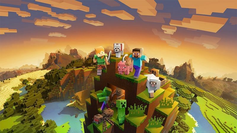 Minecraft poster (Image via Wallpaper access)