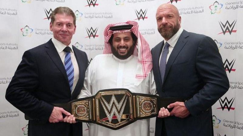 WWE entered into a deal with Saudi Arabia in 2018.