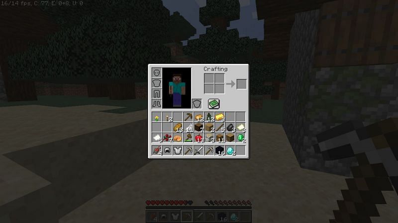 Loot found from structures close to spawn (Image via u/revlipoki)