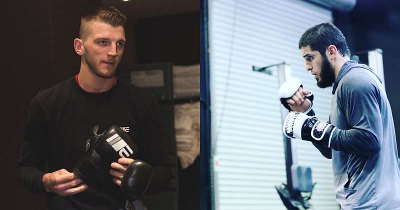 Dan Hooker (left) and Islam Makhachev (right) [Images Courtesy: @danhangman and @islam_makhachev on Instagram