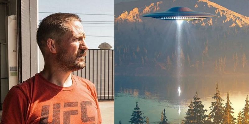 John Kavanagh (left) via his Instagram account and a feed post (right) by alien_ufo_sightings on Instagram