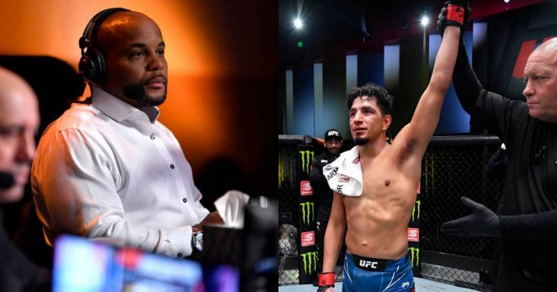 Daniel Cormier (left); Adrian Yanez (right).