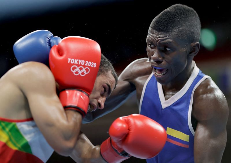 Boxing - Olympics Martinezvs Panghal