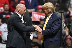 Dana White reveals why the UFC 264 broadcast didn't show Donald Trump