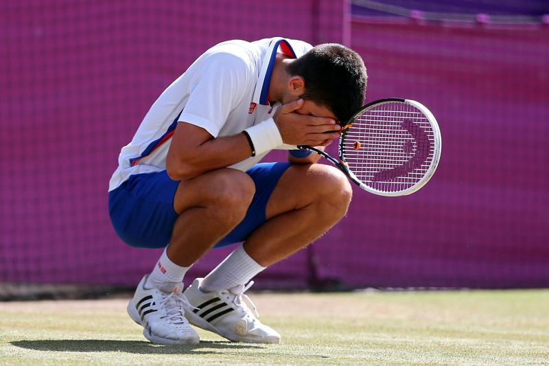 Djokovic has not won a medal since 2008