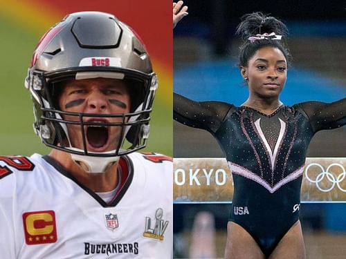 Tom Brady and Simone Biles