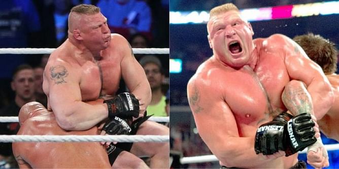 ब्रॉक लैसनर के WWE में 5 सबसे ज्यादा चौंकाने वाले पल जिन्हें फैंस सालों तक नहीं भूलेंगे