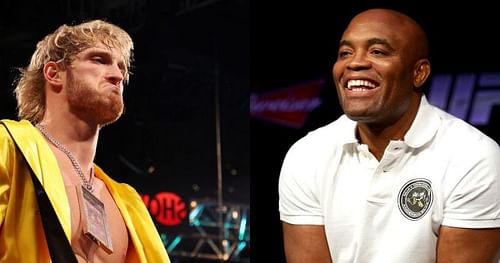 Logan Paul (left); Anderson Silva (right)