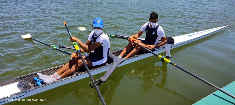 Indian Rowing team- Arjun Jat and Arvind Singh