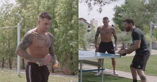 UFC 264: Embedded, Episode 1: Dustin Poirier cracks a 'dad joke' and plays table tennis with coach Mike Brown