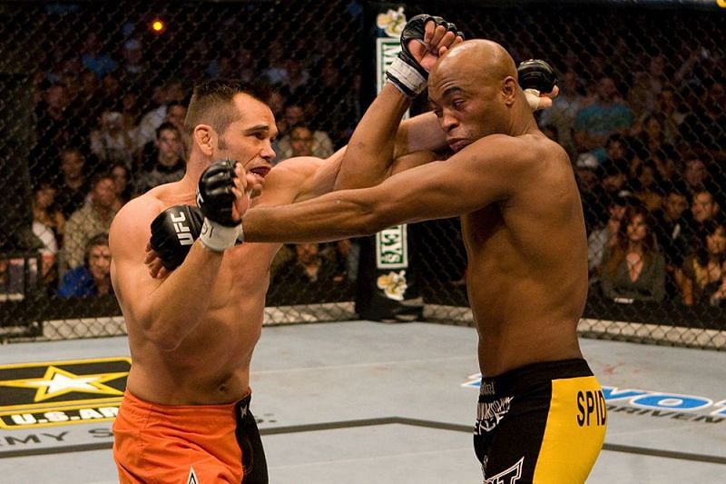 UFC 77 saw former UFC middleweight king Rich Franklin outclassed by Anderson Silva for the second time