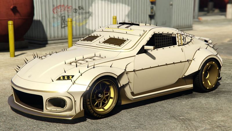 The ZR380 (Arena Wars) is surprisingly the fastest sports car in GTA Online (Image via GTA Wiki)