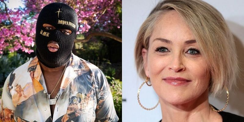 American rapper RMR is rumored to be dating actress Sharon Stone