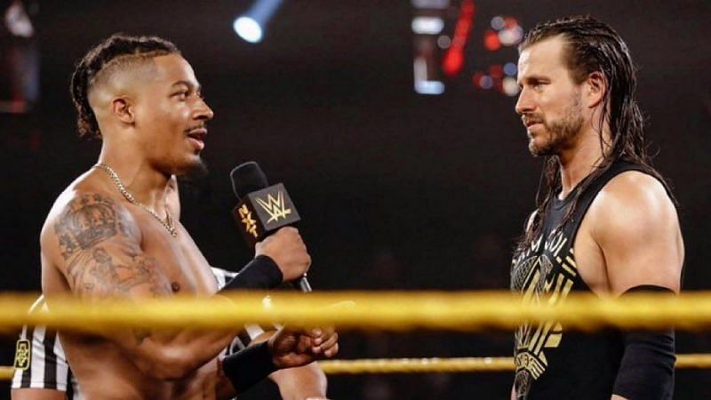 Hayes gave Adam Cole a run for his money on a recent episode of NXT.