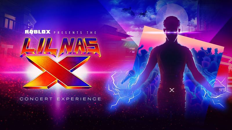 Lil Nas X virtual concert. Image via Roblox Blog