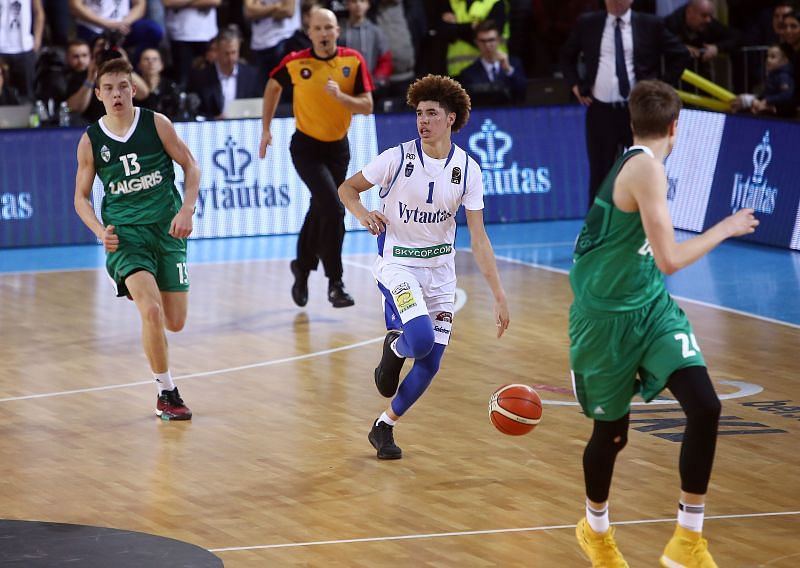 LaMelo #1 playing in the Lithuanian Basketball League