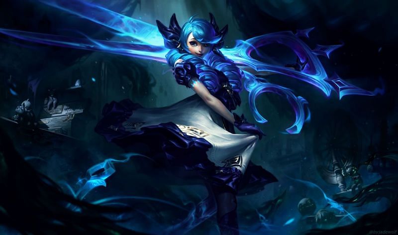 Gwen's ability to heal and deal damage makes her a complete package (Image via League of Legends)