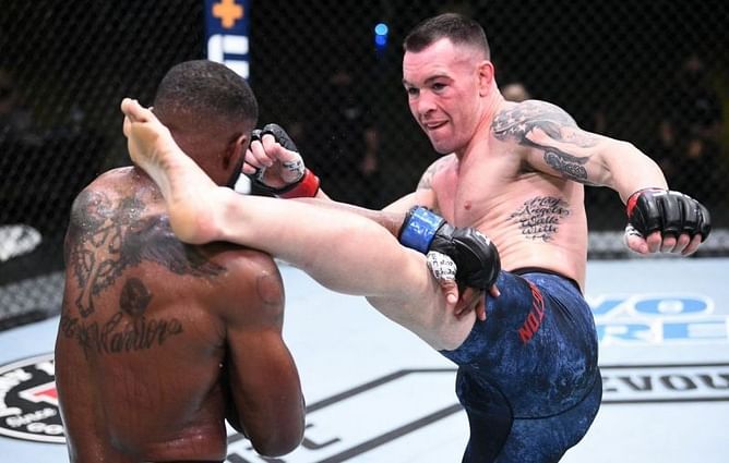 What happened in Colby Covington's last UFC fight?