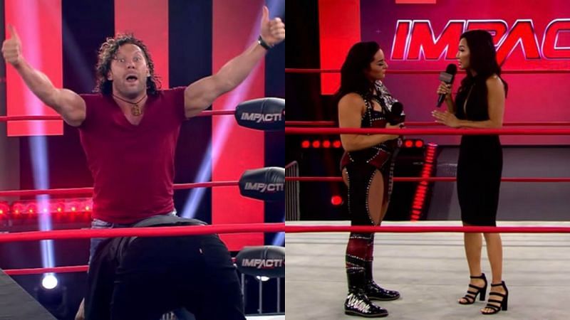 The contract signing goes as well as you&#039;d expect; IMPACT Wrestling legend Gail Kim returns