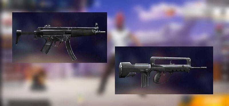 The FAMAS and MP5 combo