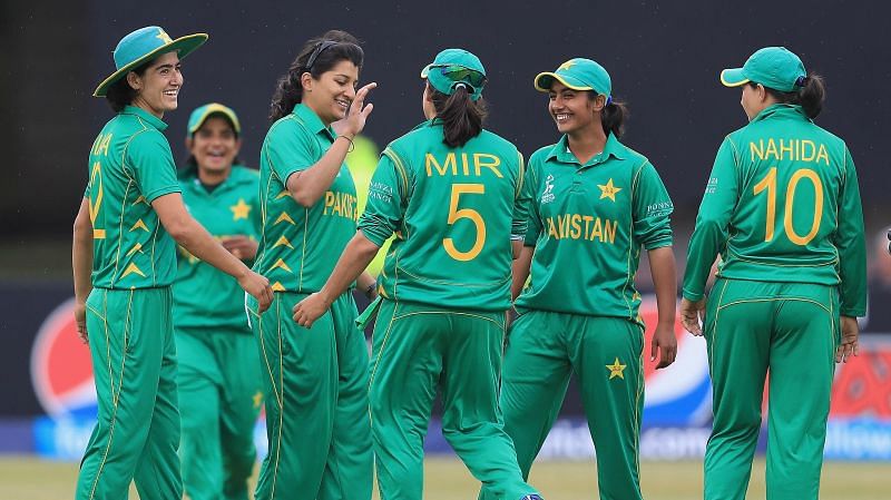 Pakistan Women&#039;s team in action