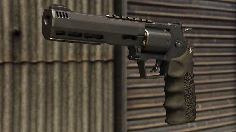 One of the most powerful pistols in the game (Image via Rockstar Games)
