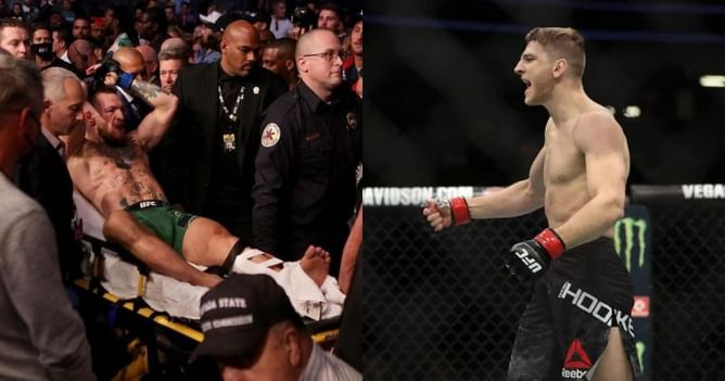 "Fairly straightforward injury to recover from" - Dan Hooker feels that Conor McGregor's leg break is not complicated to deal with